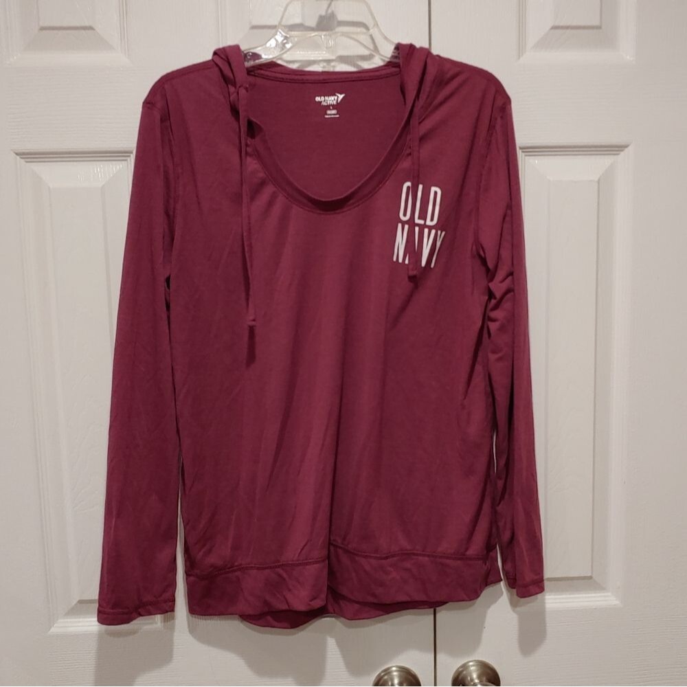 Old Navy Active Women's Purple Long Sleeve Top Siz